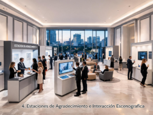 4. Estaciones de Agradecimiento e Interacción Escenográfica