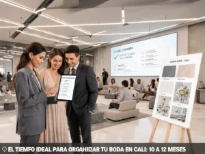 el tiempo ideal para empezar a organizar tu boda en Cali es de 10 a 12 meses antes de la fecha deseada.
